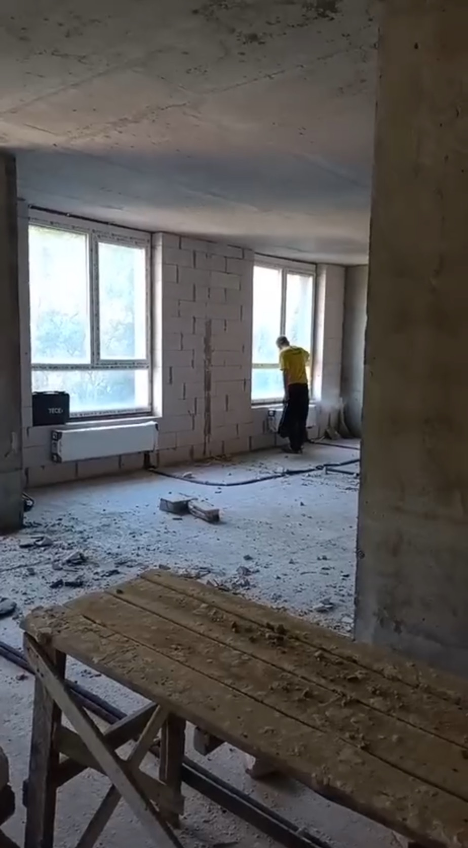 Процес реконструкції, перегородки і комунікації